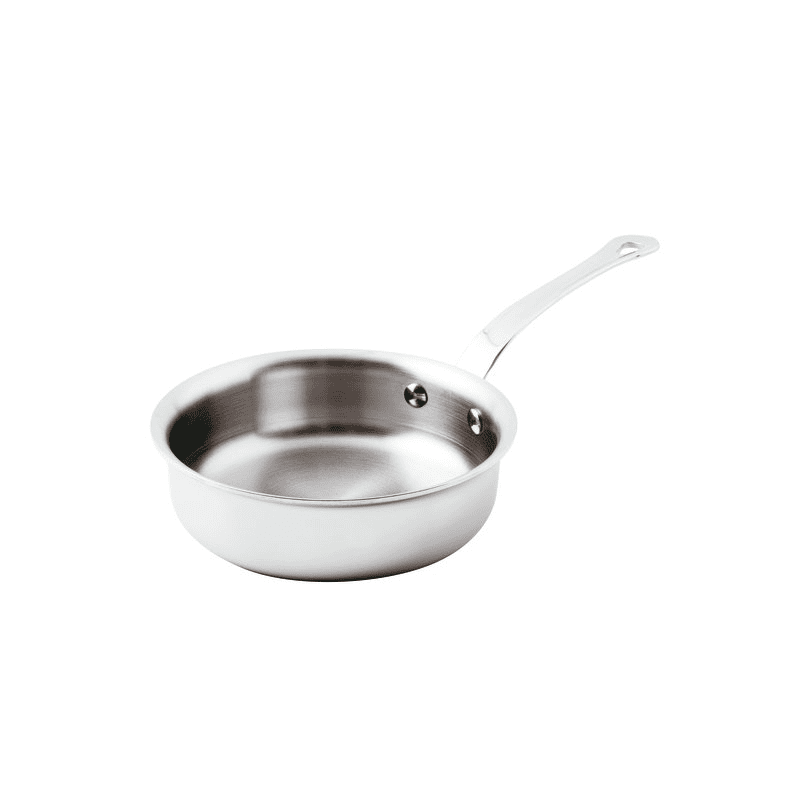 Casseruola bassa un manico series 12200 5-ply cm.16