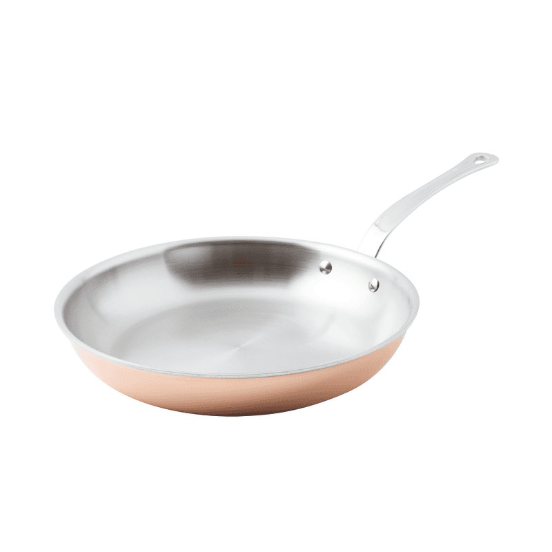 Padella un manico series 15600 rame 3-ply cm.24