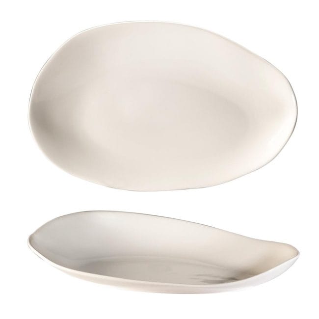 Piatto ovale wave cm.31×20