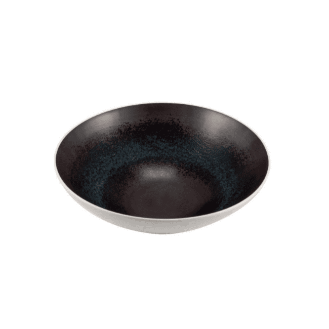 Coppa rotonda alta estia blu cm.30