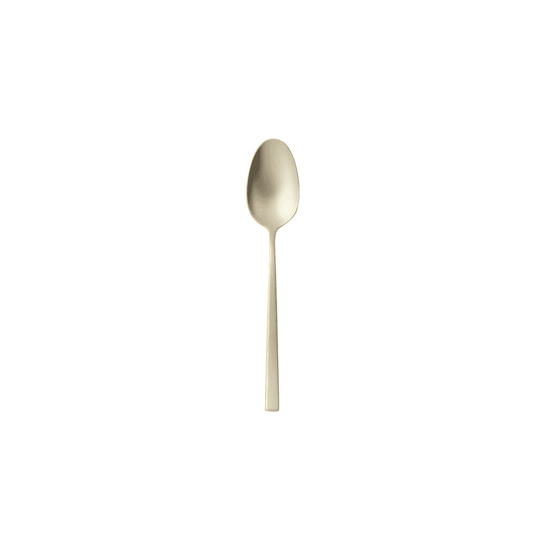 Cucchiaino te’/cappuccio cream antique pvd champagne