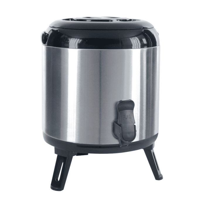 Distributore termico inox doppia parete con rubinetto lt.6