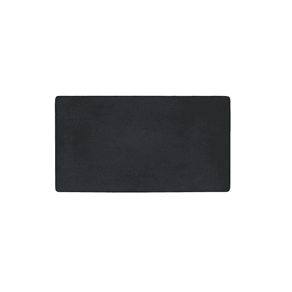 Piastra show plate black gn 1/3 cm.32×17