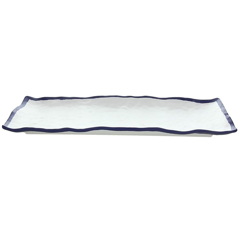 Piatto rettangolare show plate marina cm.39×16,6