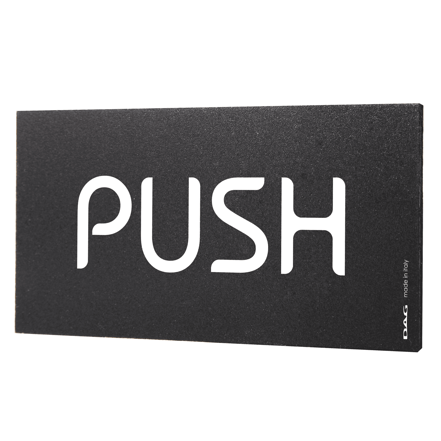 Pittogramma push cm.8×15