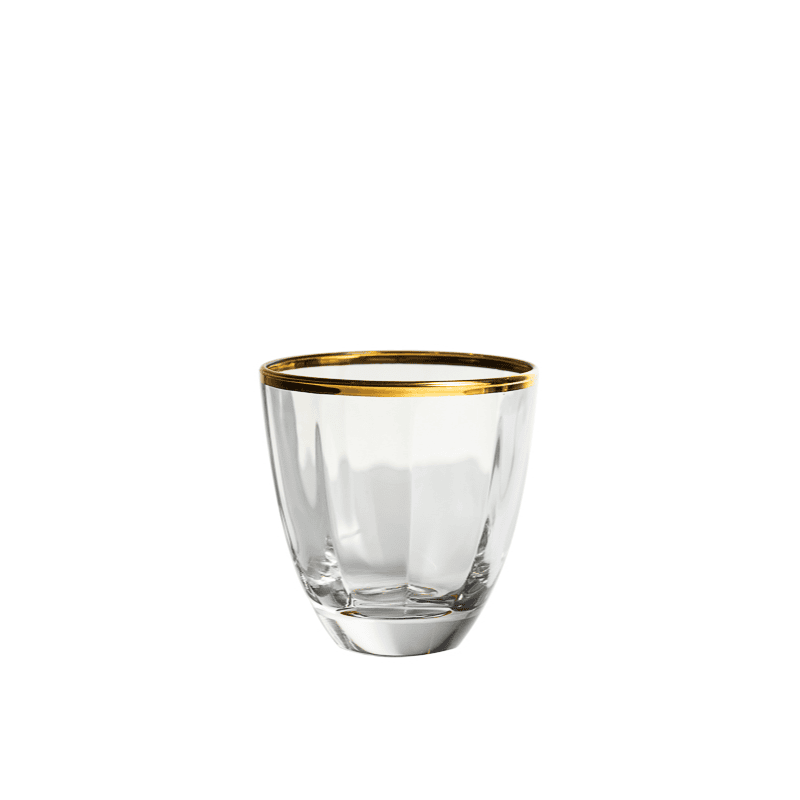 Bicchiere tumbler acqua optic gold cl.36