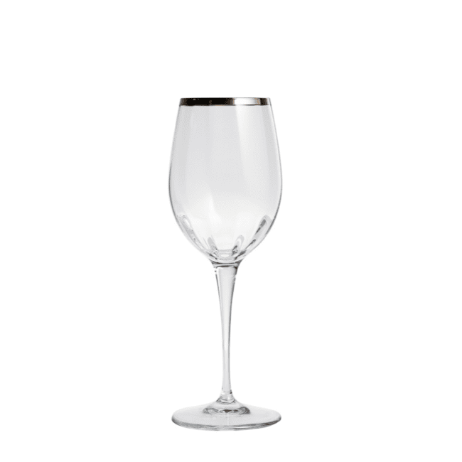 Calice vino bianco optic silver cl.38,5