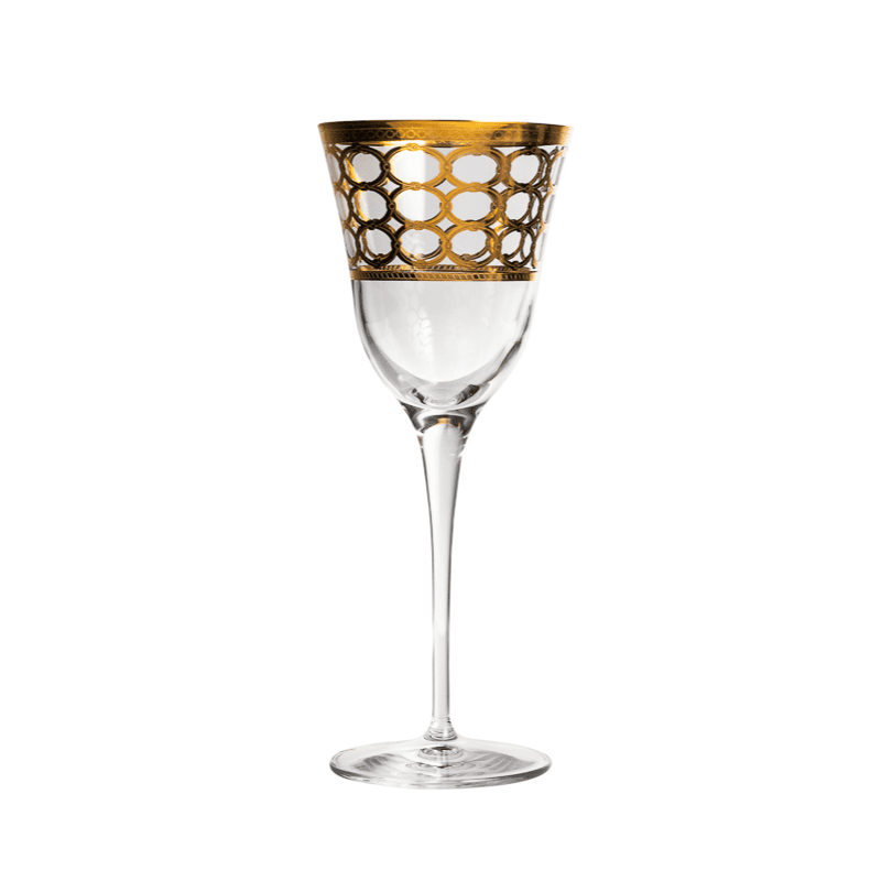 Calice vino rosso golden luxury cl.30