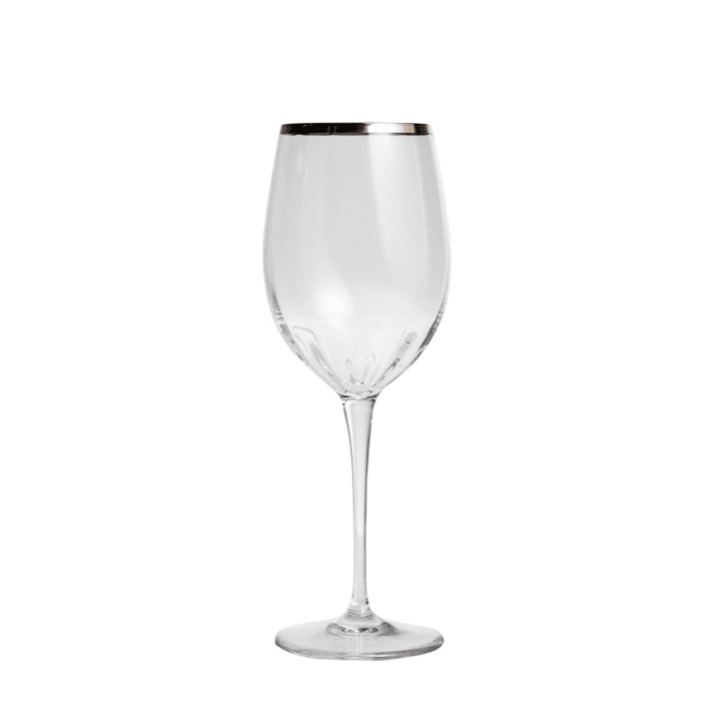 Calice vino rosso optic silver cl.47