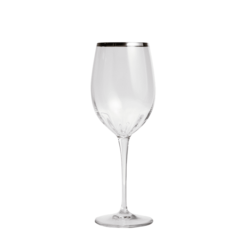 Calice vino rosso optic silver cl.47