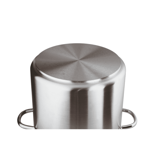 Pentola alta due maniglie series 1000 inox cm.16