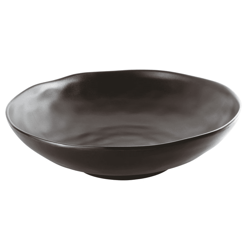 Ciotola bowl ampia thara melamina nera cm.31