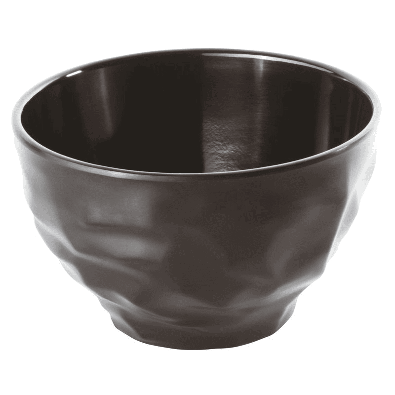 Coppa riso thara melamina nera cm.11x7h