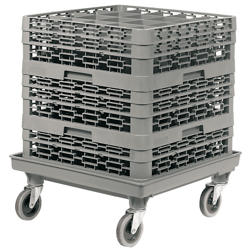 Carrello porta cestelli senza maniglione cm.54x54x11