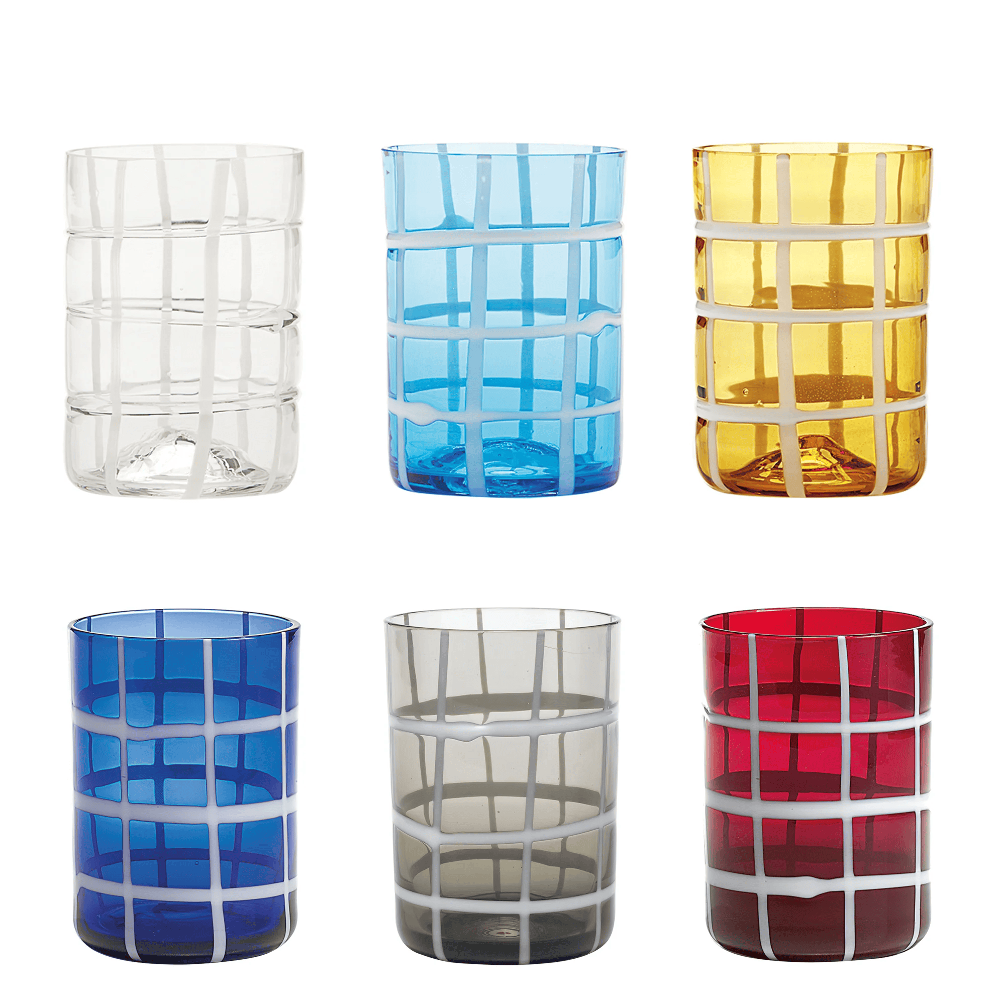 Confezione 6 bicchieri twiddle cl.35 colori assortiti