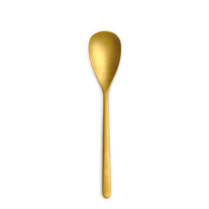 Cucchiaio frutta canada vintage gold