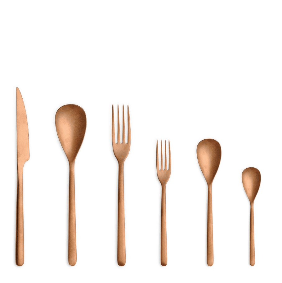 Cucchiaio tavola canada vintage copper