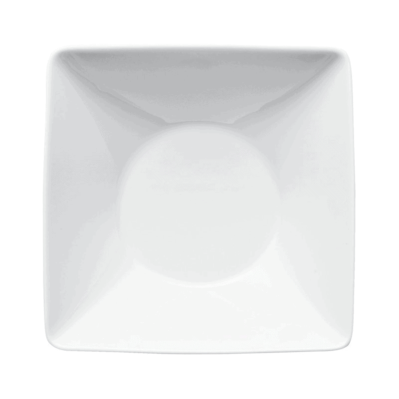 Piatto fondo quadrato omnia cm.9×9
