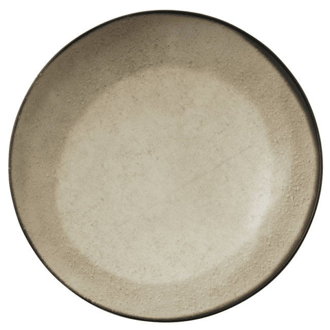 Piatto fondo shade matt earth cm.22