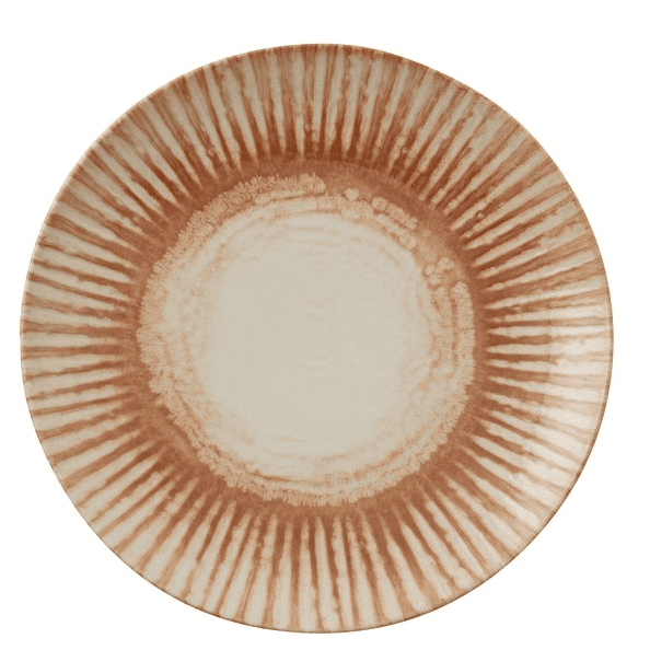 Piatto frutta sunlight red cm.20