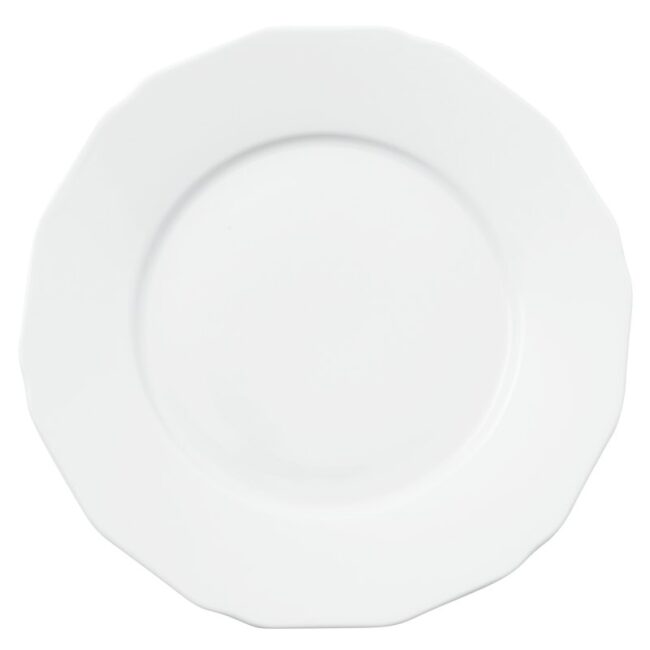 Piatto piano garden white cm.28,5