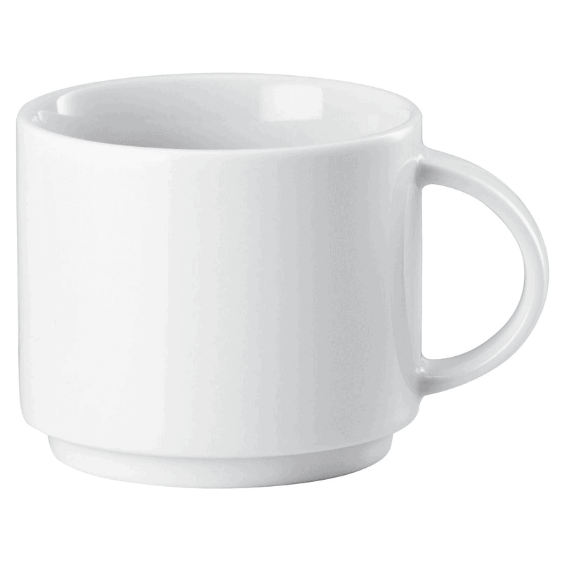 Tazza caffe’ impilabile omnia cl.18