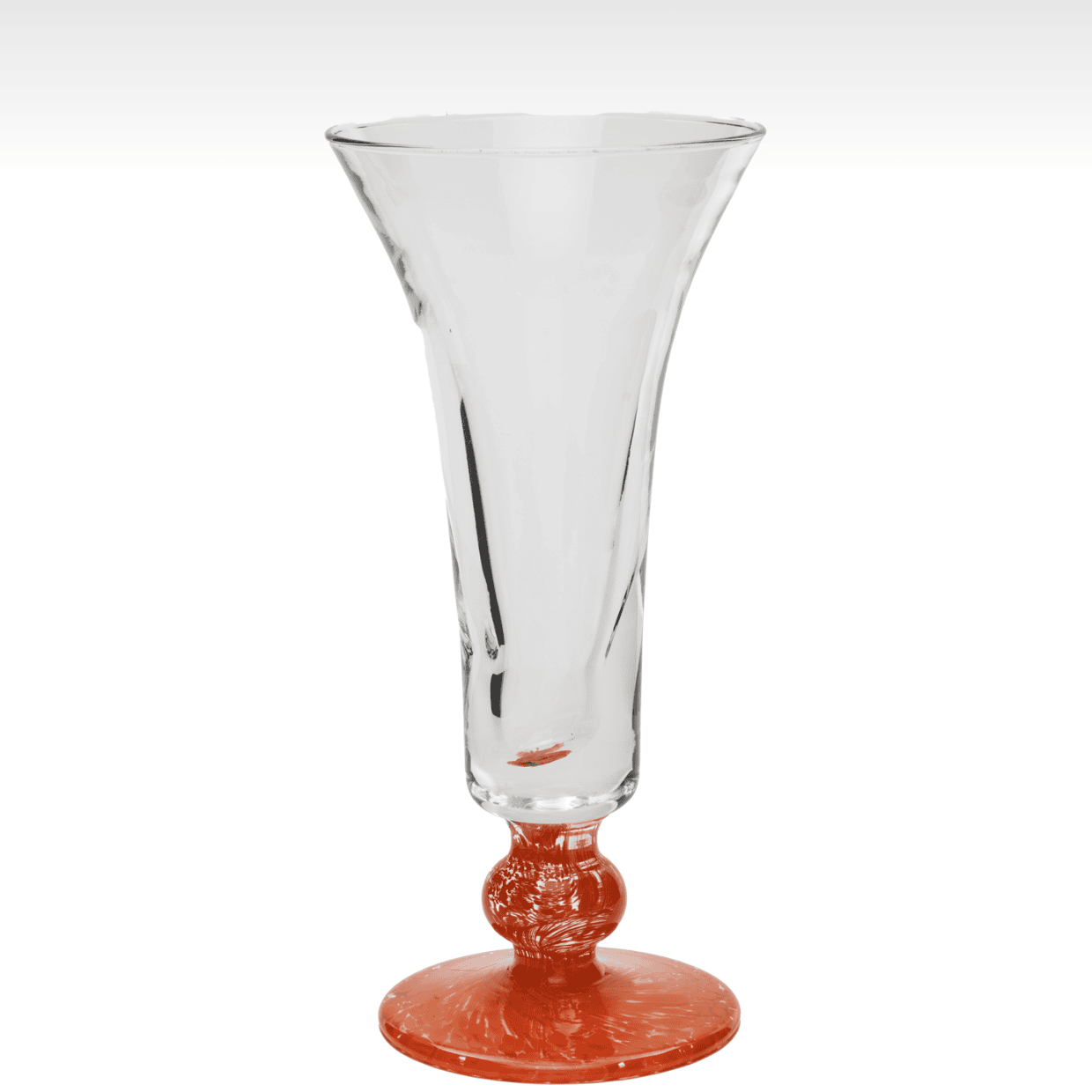 Calice coppa gelato giglio granigliato rosso cl.45