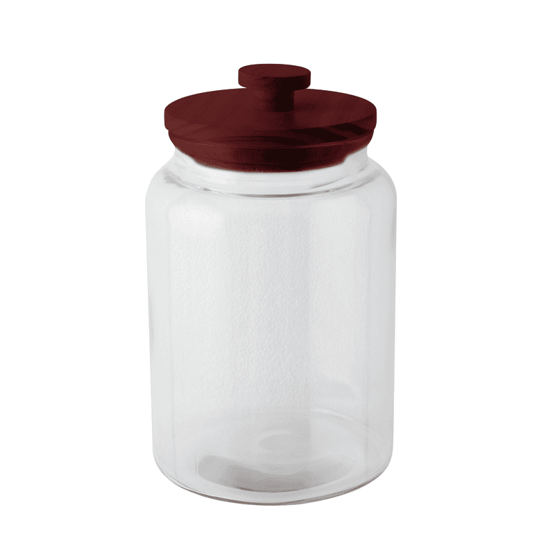 Barattolo cereali/biscotti con guarnizione silicone radici lt.3,5