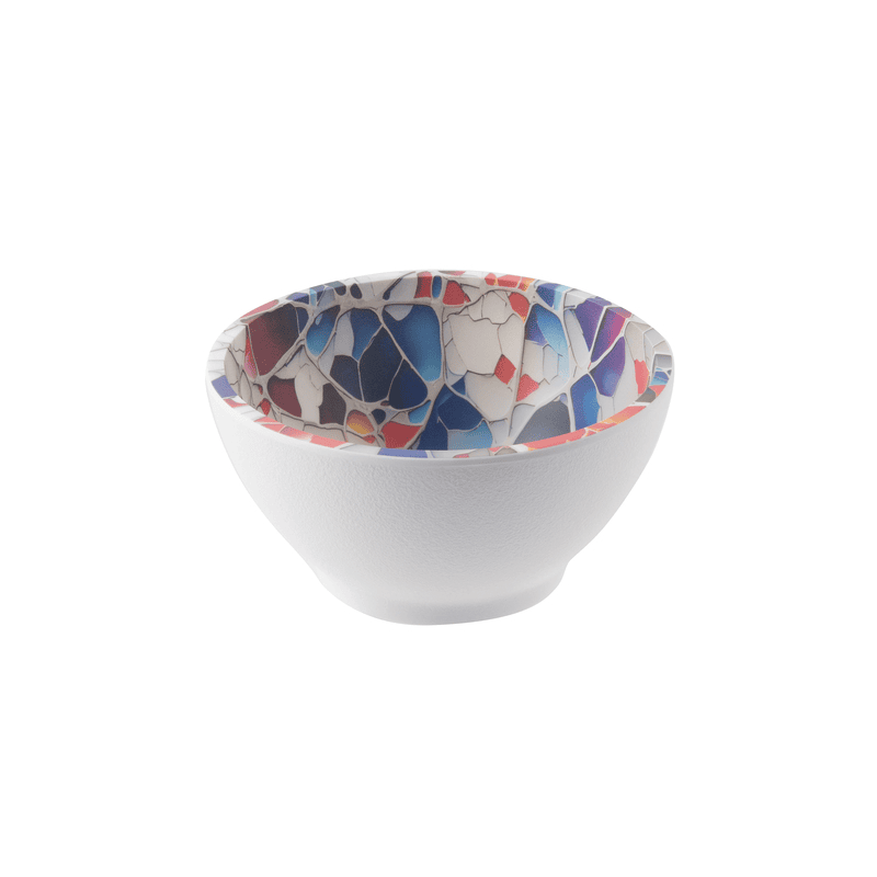 Coppa melamina mosaic multicolor cm.14