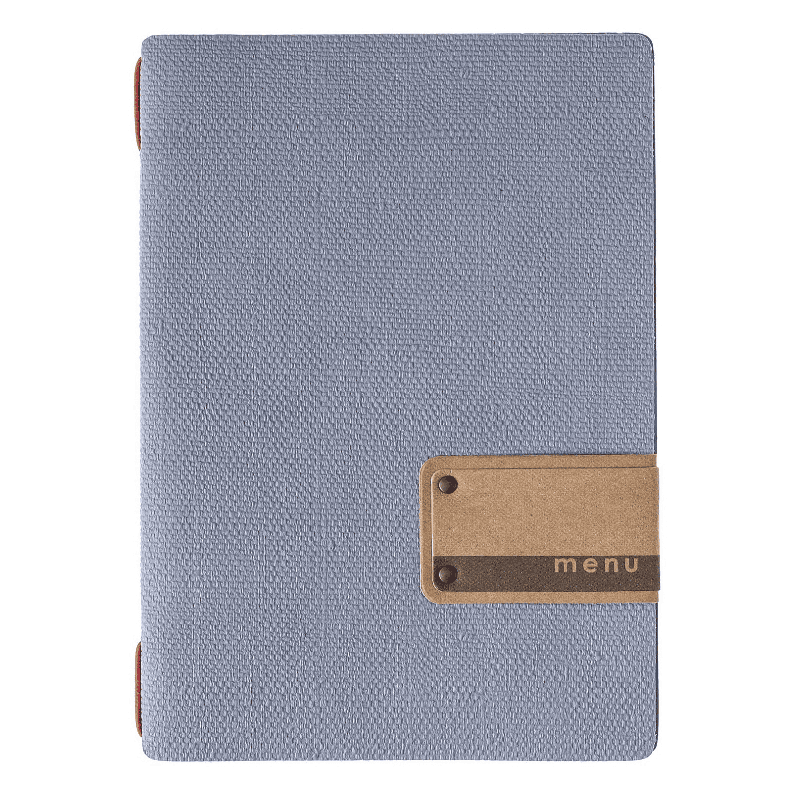 Porta menu juta avio etichetta patch a5 solo elastico
