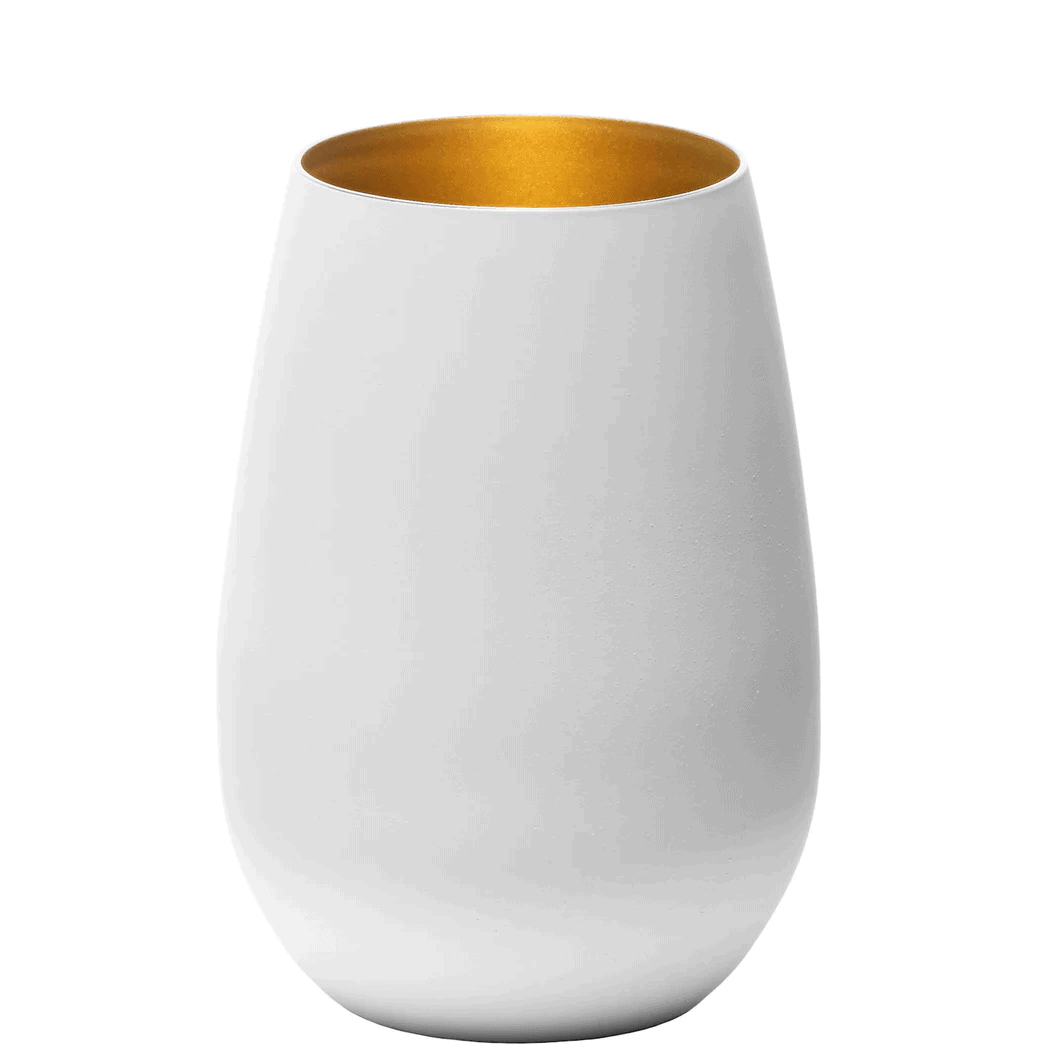 Bicchiere olympic bianco oro cl.46,5