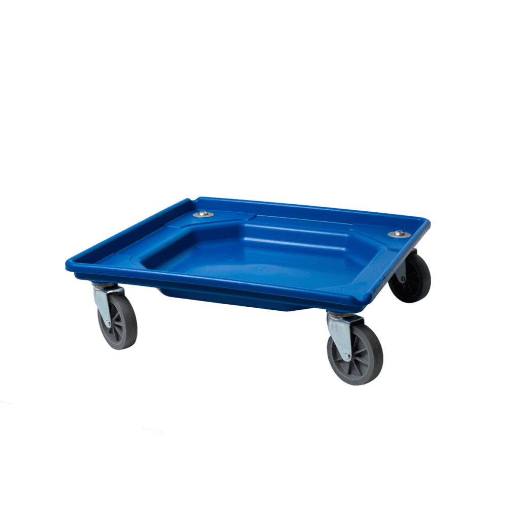 Carrello portaceste lavastoviglie blu cm.55×55