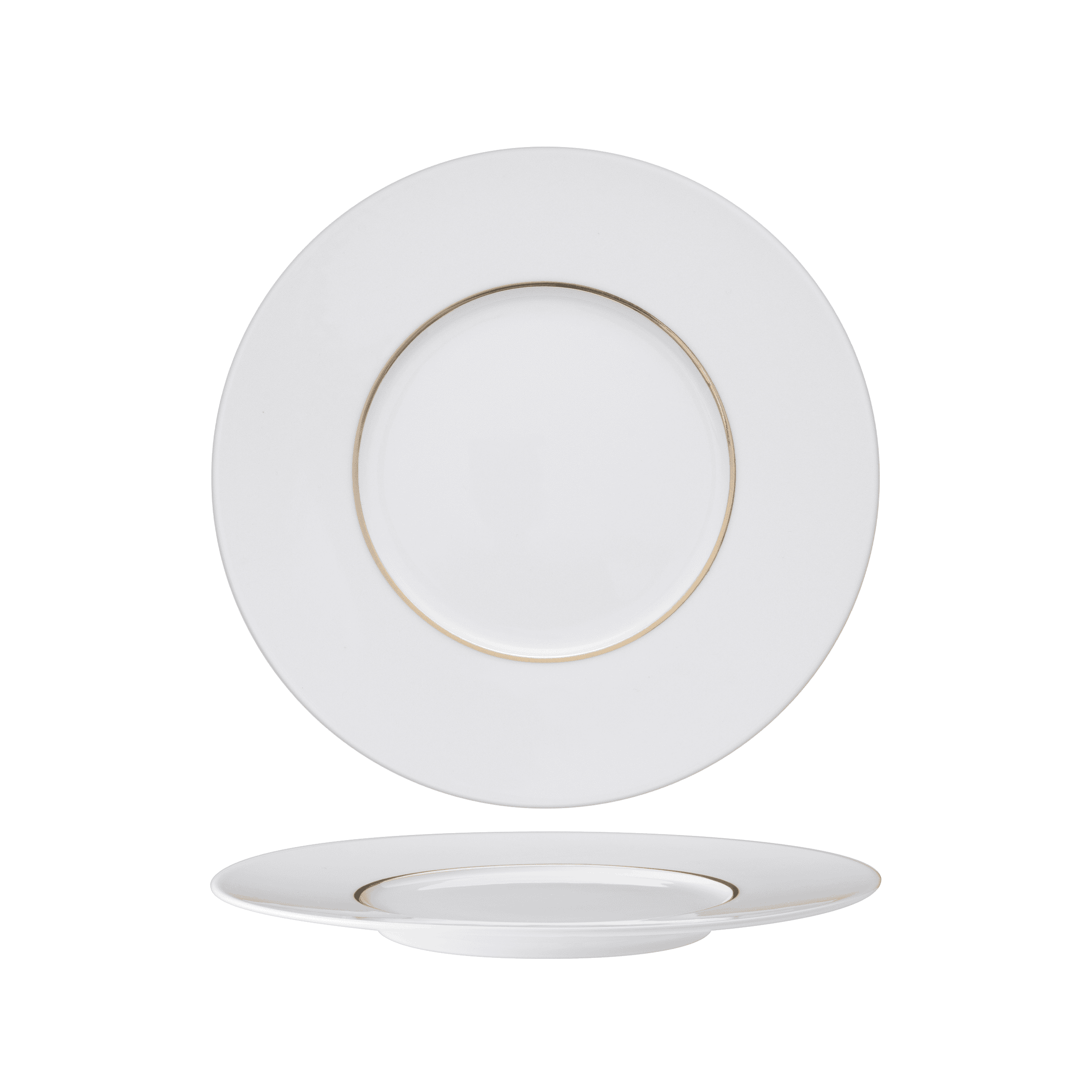 Piatto frutta ligne d’or cm.23