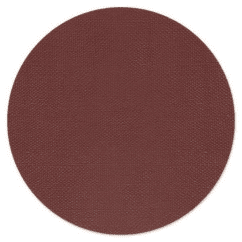 Tovaglietta rotonda sottopiatto segnaposto lavabile juta bordeaux cm.34