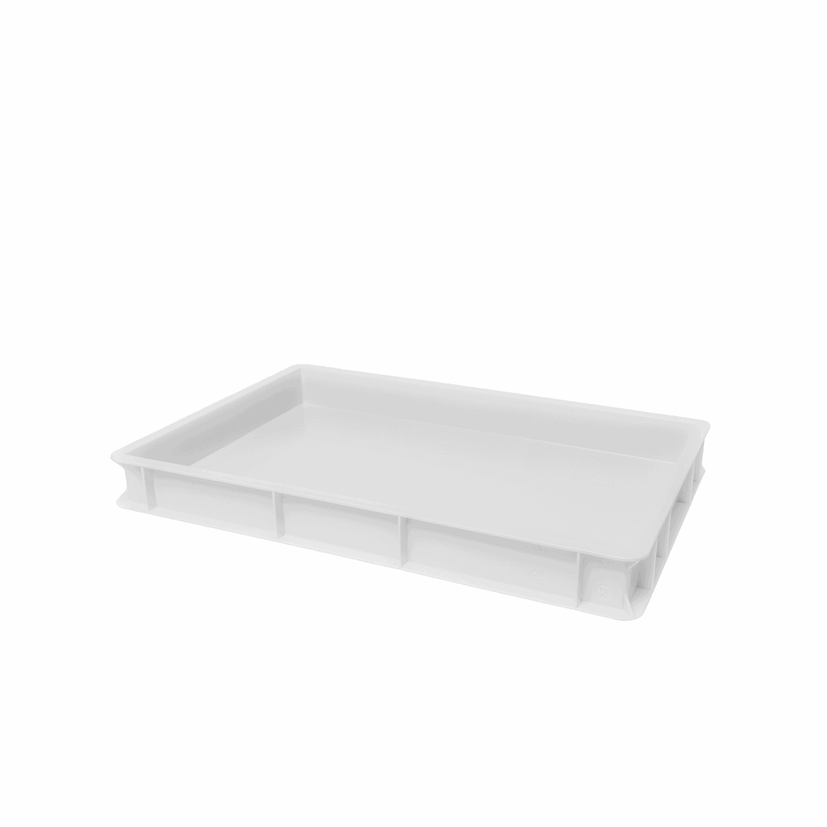 Vaschetta per impasto e palline pizza impilabile cm.60x40x7h