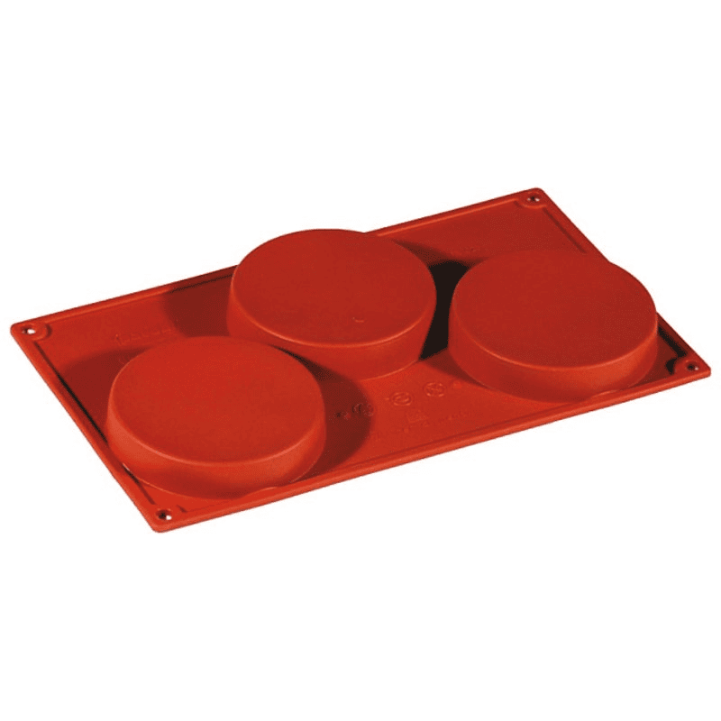 Stampo silicone 3 dischi biscuit mm.103x20h