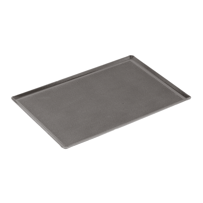 Teglia alluminio siliconato antiaderente microforata gn 2/1