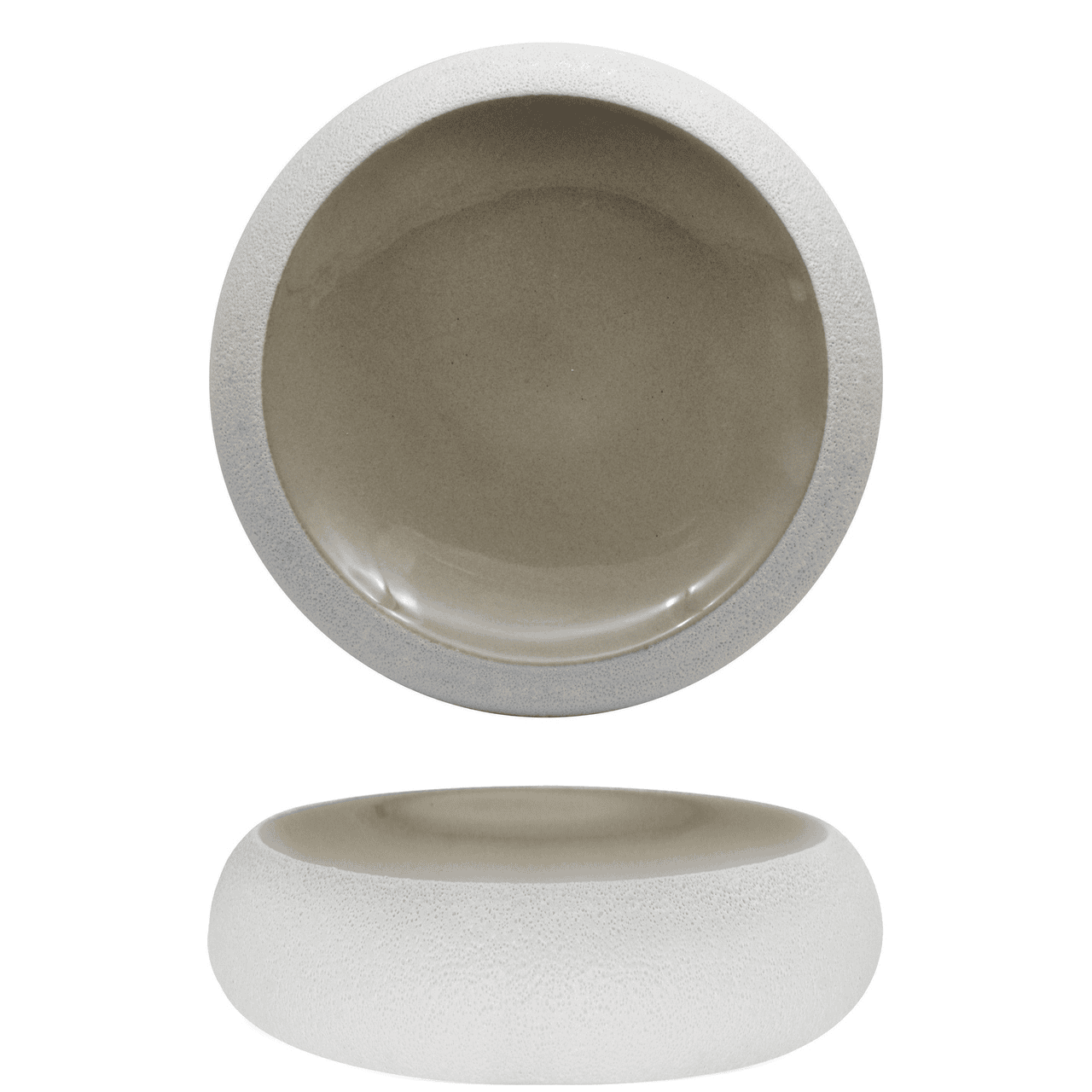 Piatto alto genesys evo grey cm.23,3