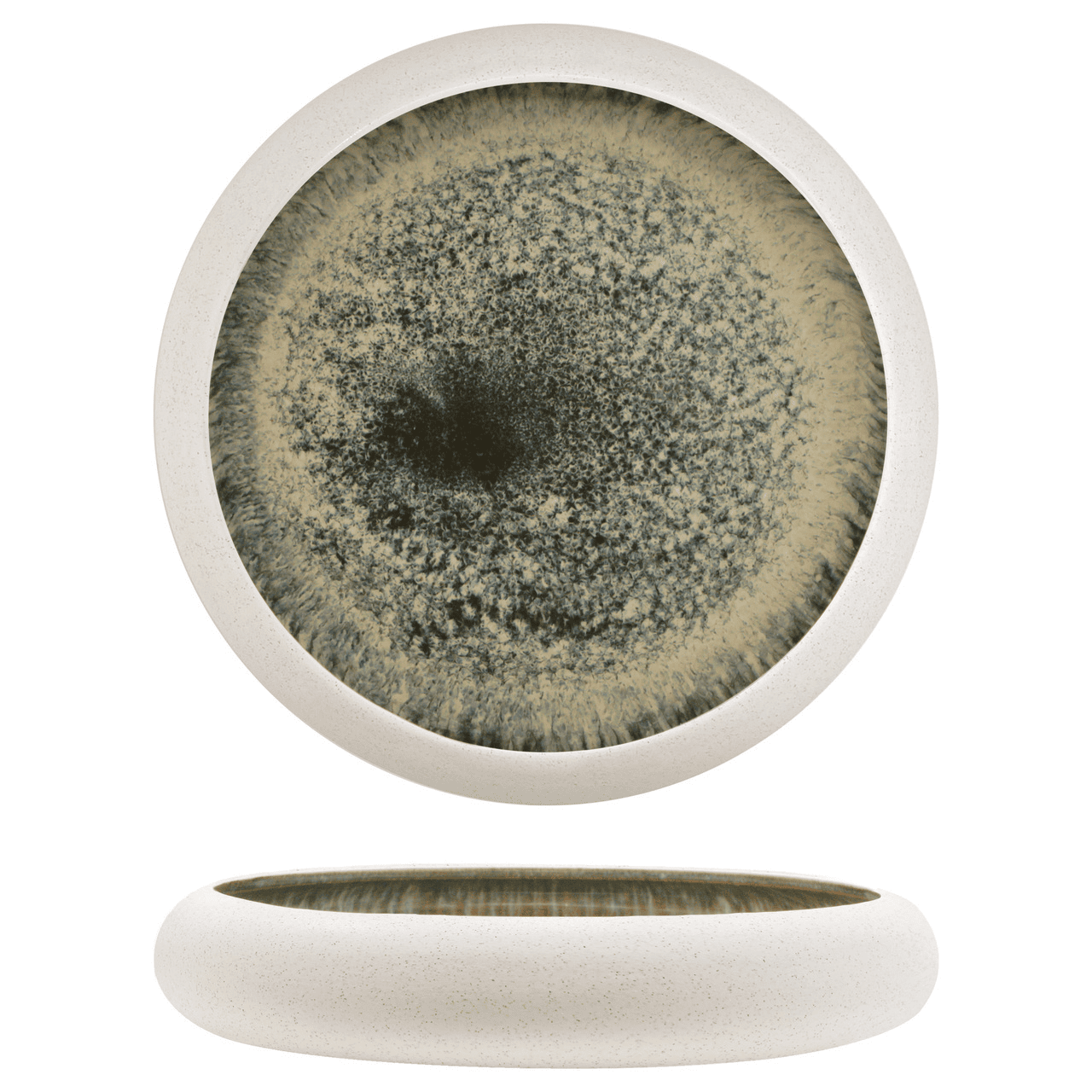 Piatto alto nido genesys blu cm.27×4,8h