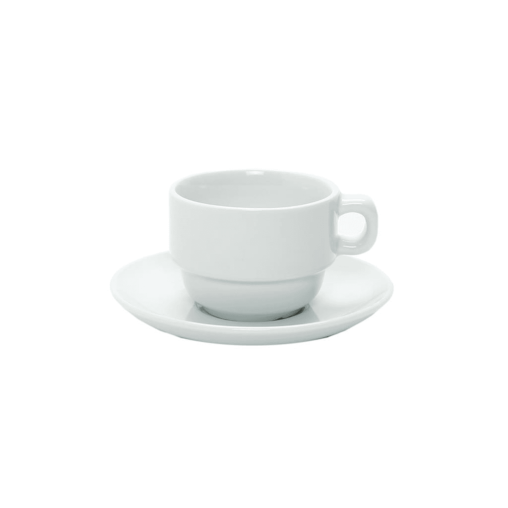 Piatto per tazza the’/cappuccino impilabile roma cm.14