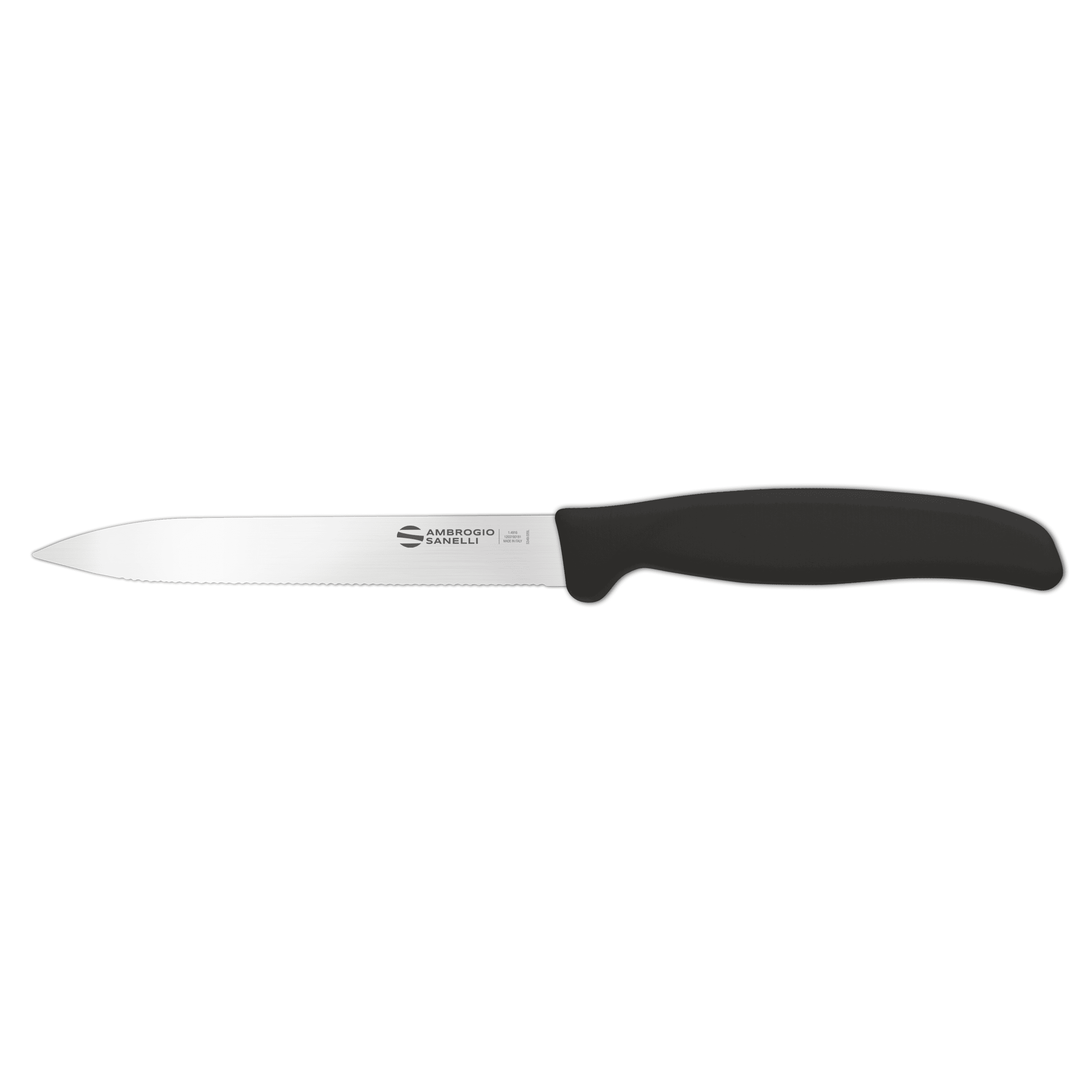 Coltello multiuso lama dentata supra cm.14