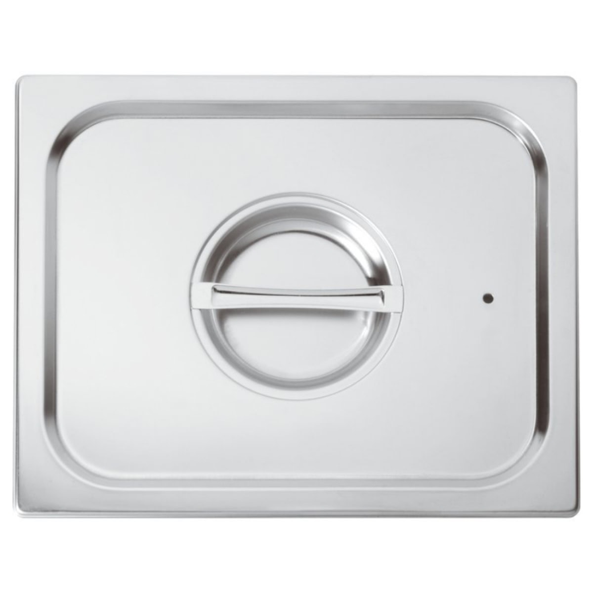 Coperchio gastronorm inox con guarnizione in silicone gn 1/6