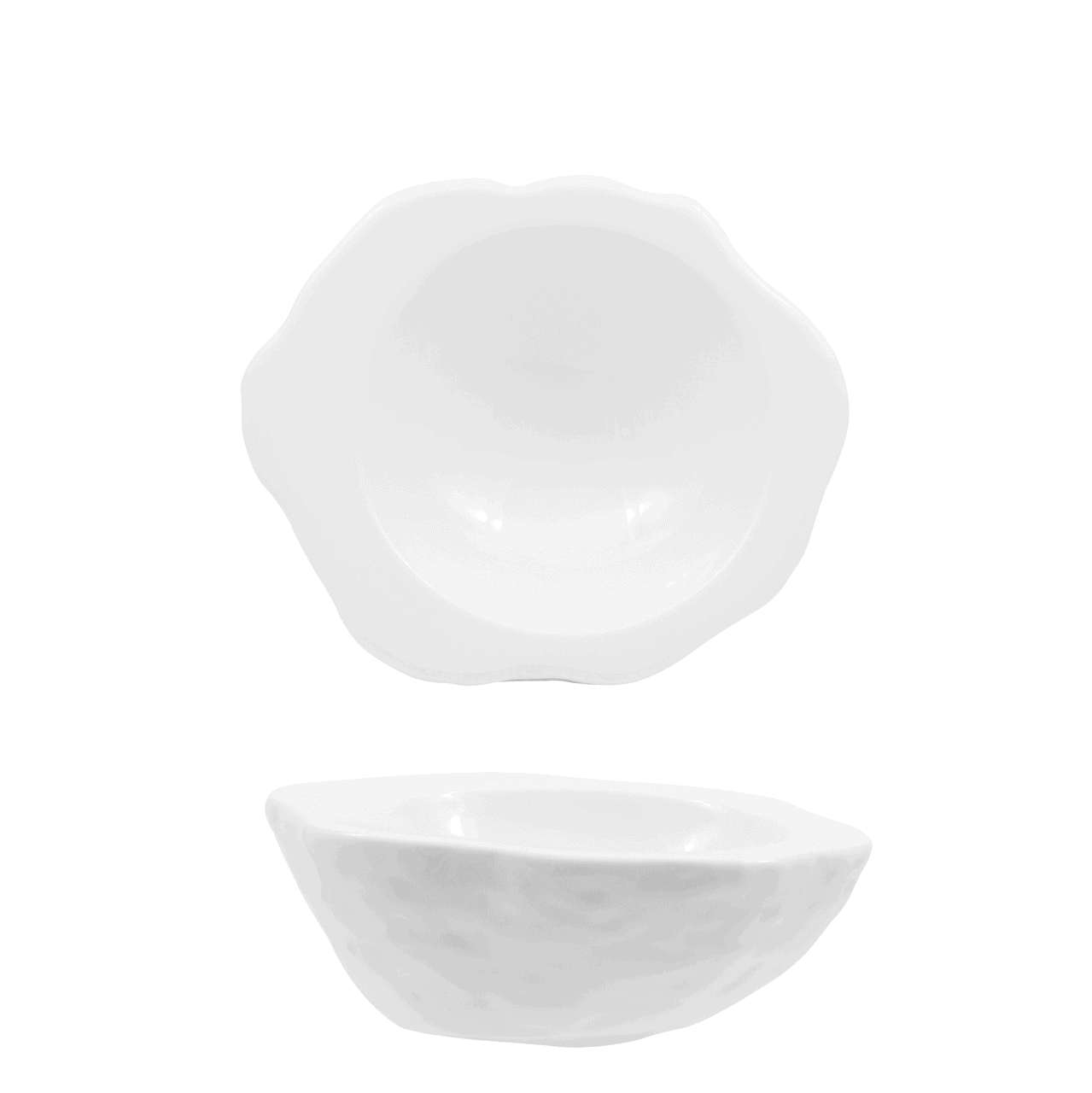 Coppa concava effetto pietra rock cm.13,8×12