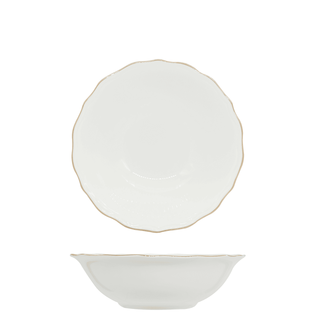 Insalatiera diana gold cm.19