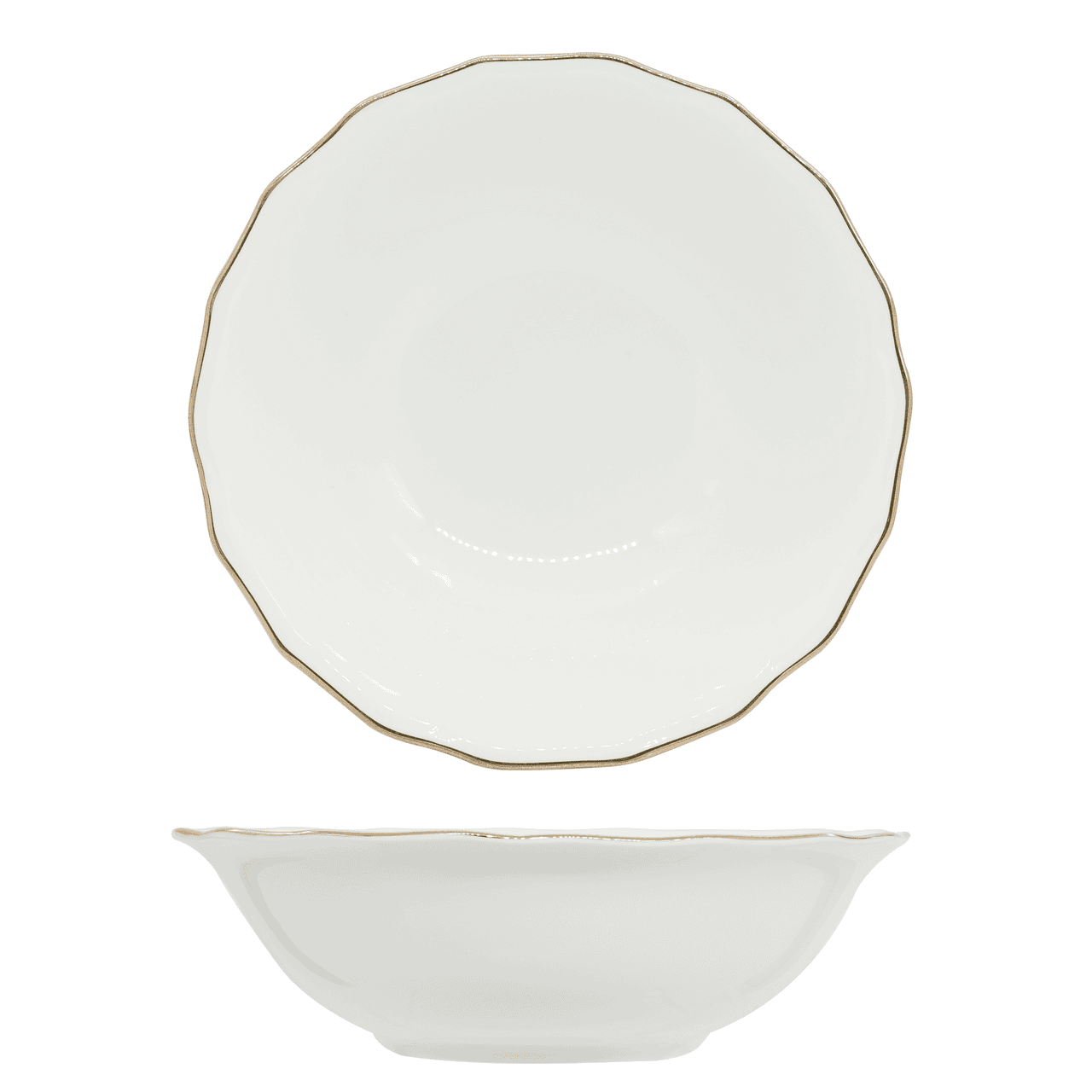 Insalatiera diana gold cm.23