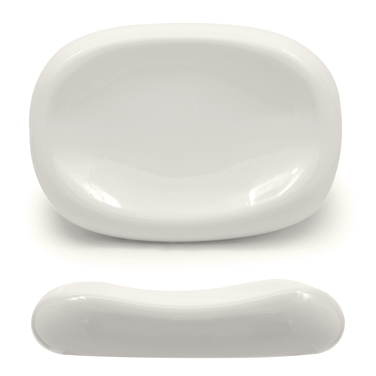 Piatto alto oblungo selecta cm.16,6×11,7