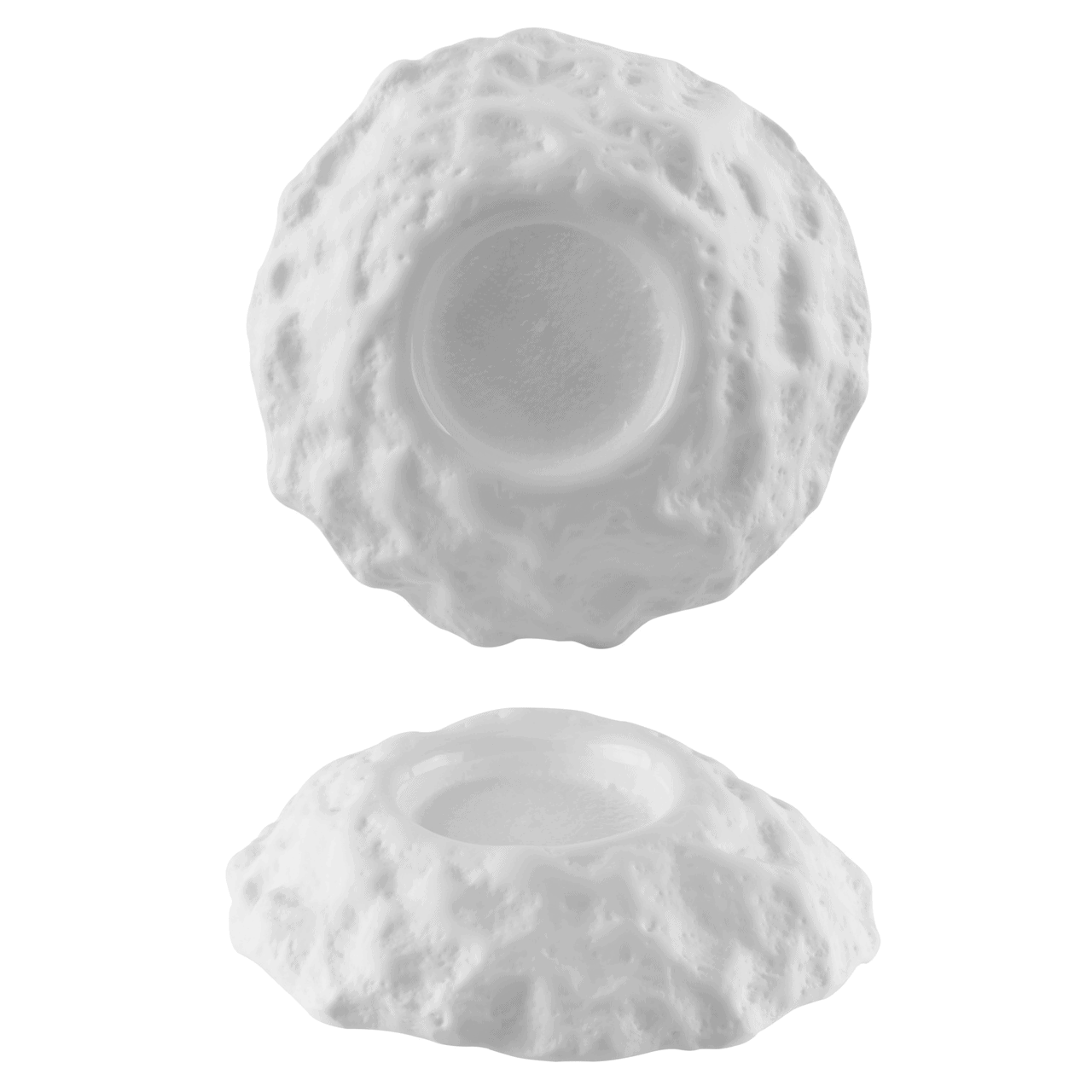 Piatto bianco kratere cm.22×5,5h