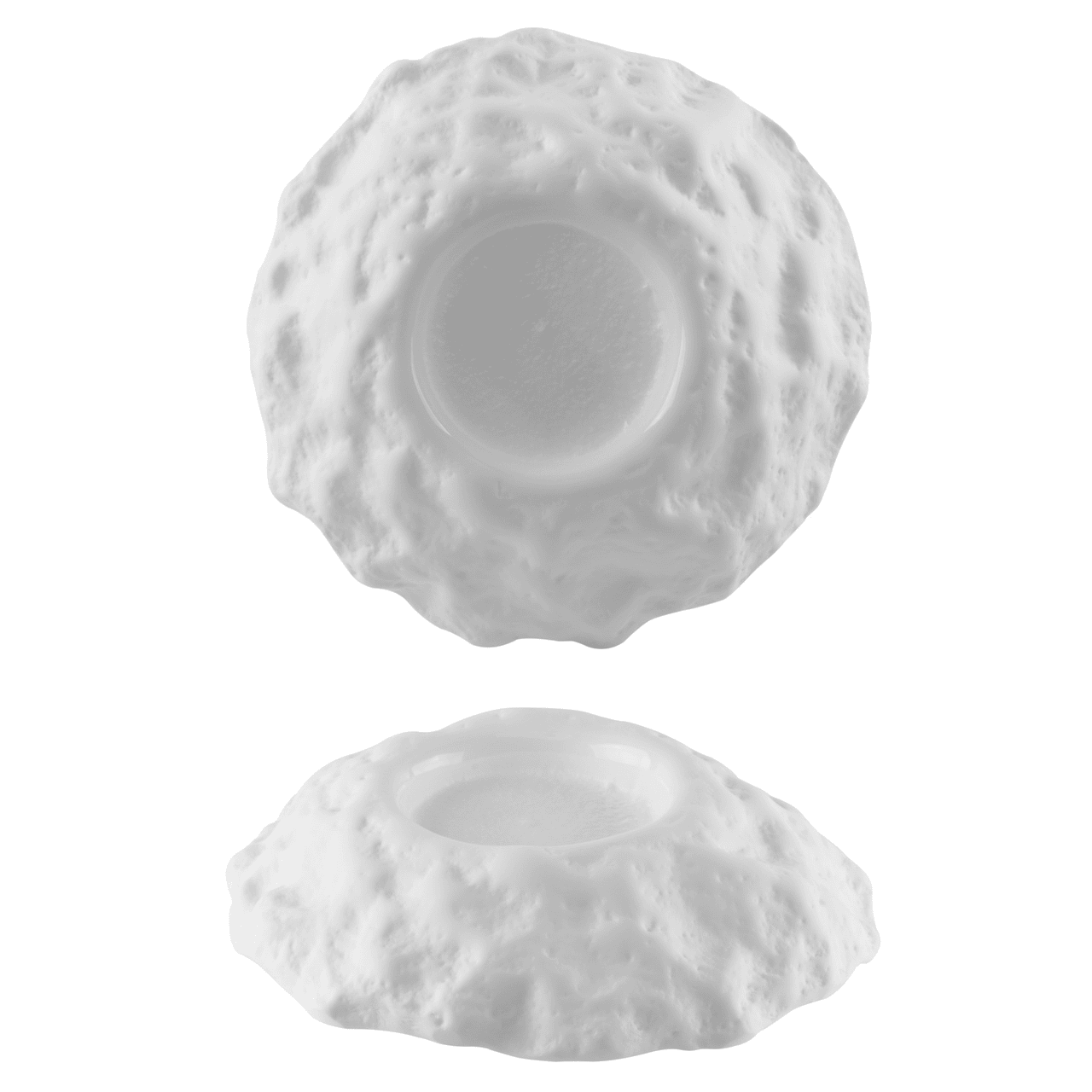 Piatto bianco kratere cm.28×5,5h