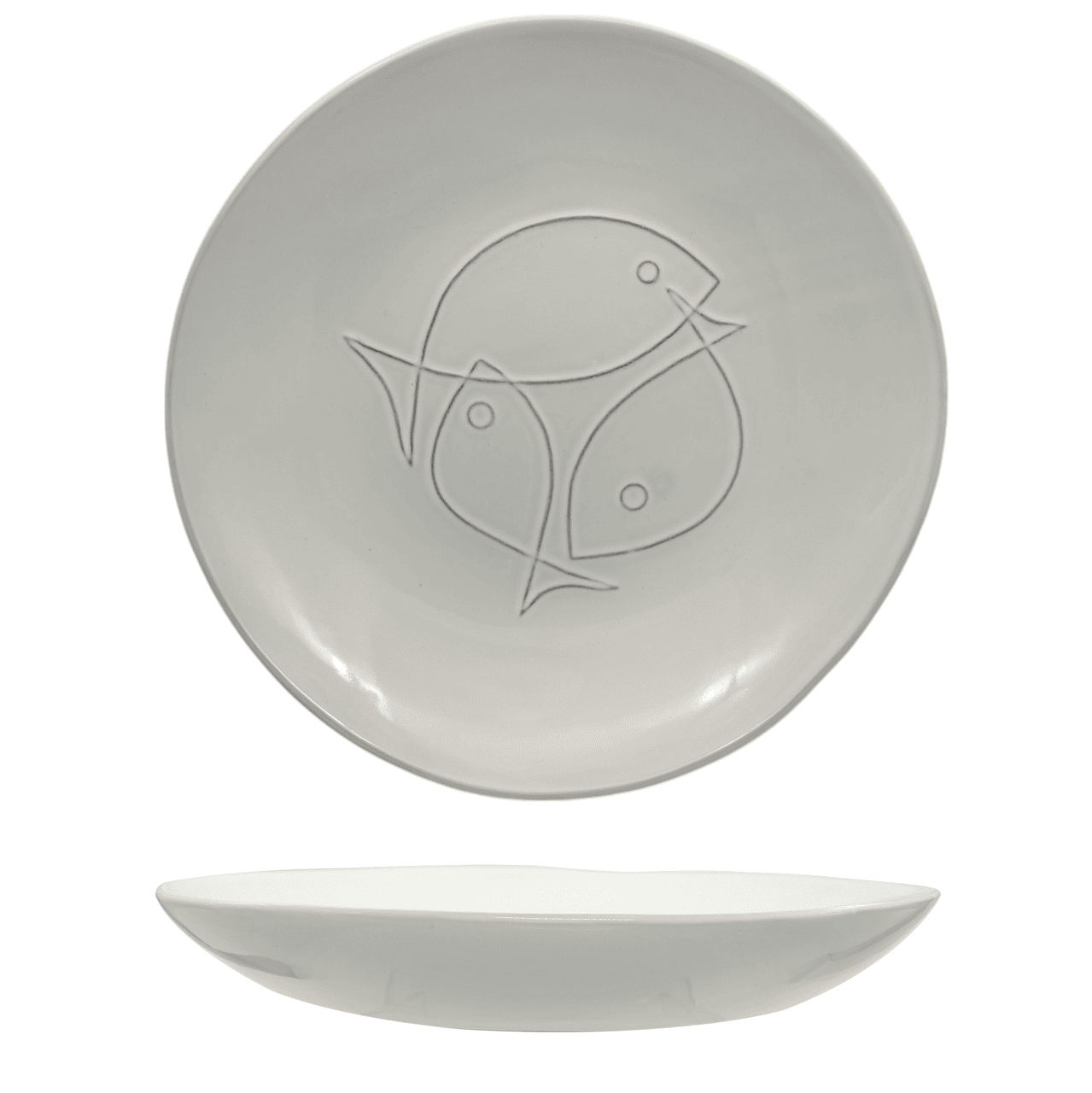 Piatto fondo pelago cm.34x6h