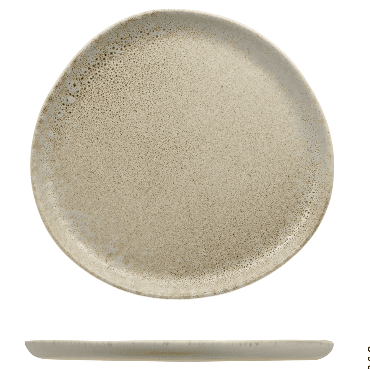 Piatto piano organic antiqua cm.21